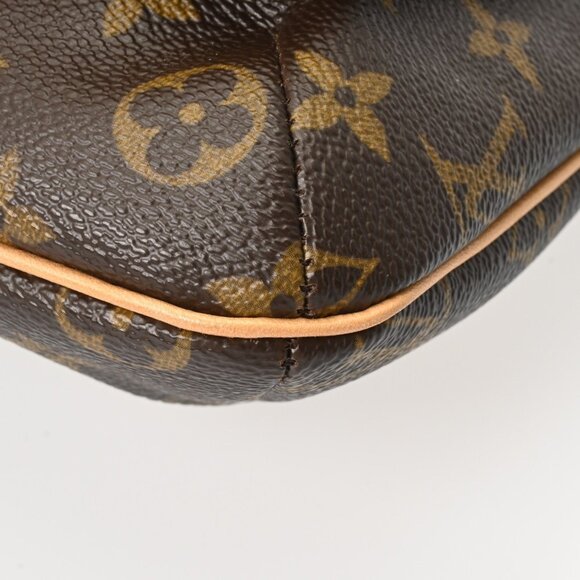 LOUIS VUITTON Brown Monogram Canvas Shoulder Bag - Picture 8 of 11